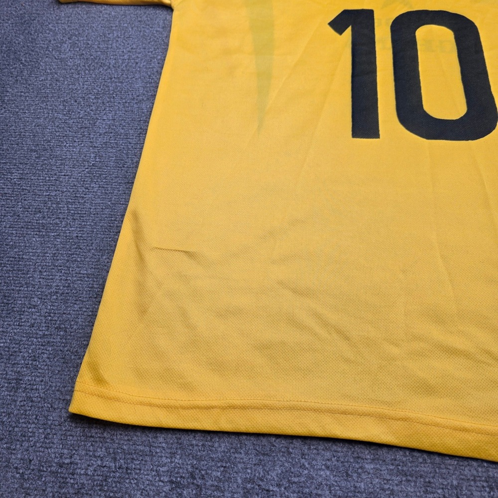 Vintage Ghana 2006 World Cup Soccer Jersey Adidas Stephen Appiah #10 Yellow XL - Picture 8 of 8